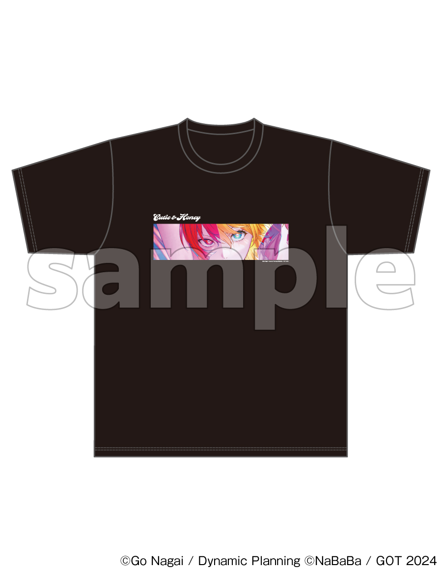 NaBaBa (Black) - Tシャツ（Cutie&Honey）